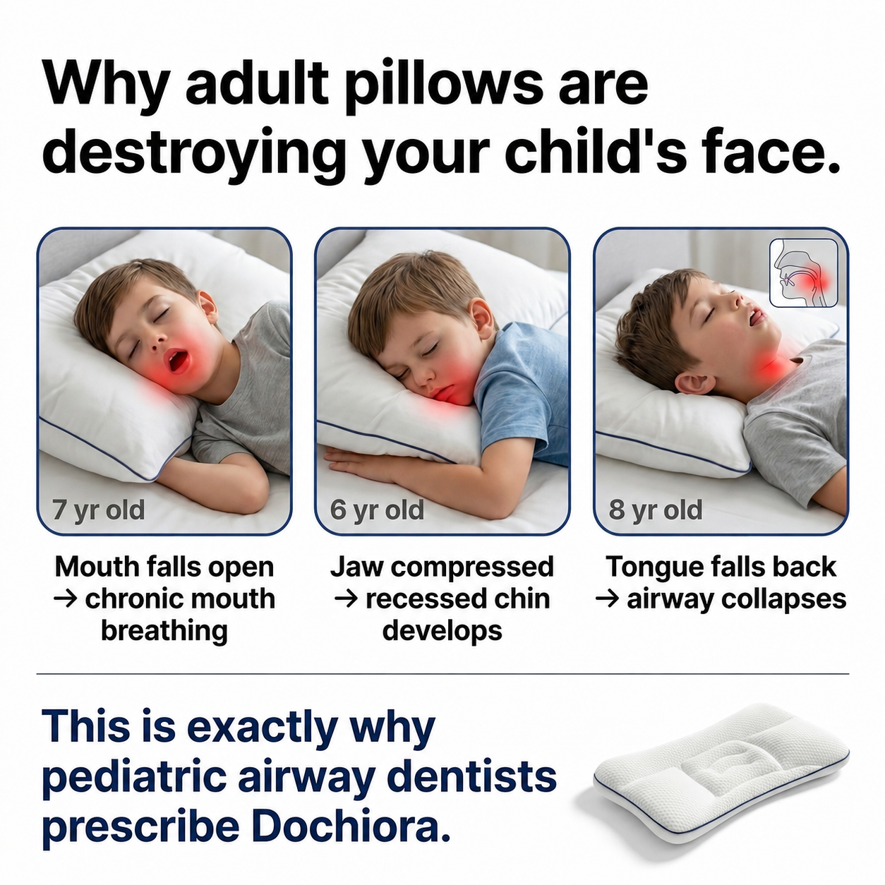 Dochiora™ - Orthopedic Kids Pillow